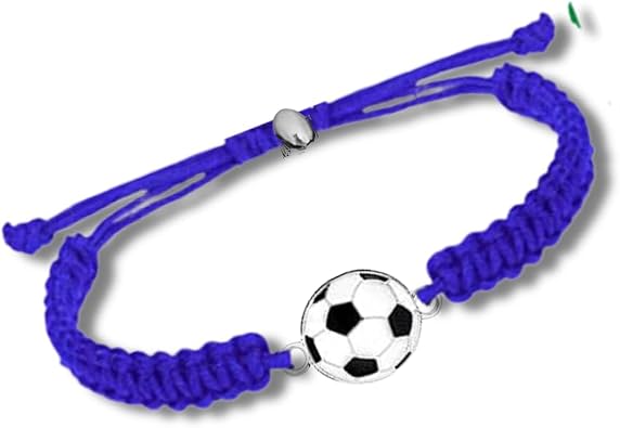 Adjustable Unisex Soccer Paracord Bracelet - Soccer Jewelry, Accessories, and Gifts for Soccer Players and Teams