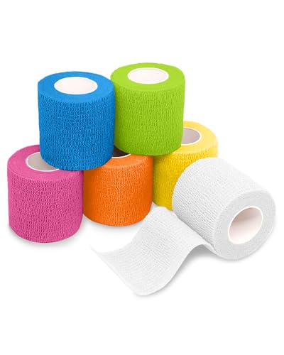Image of FriCARE Self Adhesive Bandage Wrap, Medical Tape in First Aid Kit