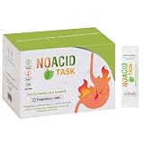 No Acid Task - Integratore per Acidità, Bruciore di Stomaco, Reflusso, Difficoltà Digestive - con Mastice di Chios, Made in Italy - 28 bustine orosolubili, Gusto Vaniglia-Limone