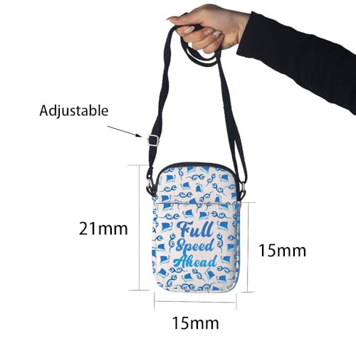 MNIGIU Greek Musical Inspired Gift Greek Gift Greek Saga Gift Full Speed Ahead Crossbody Bag for Fans2