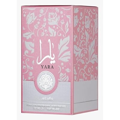 Lattafa Yara Floral, Gourmand, Fruity, Musky Pure Concentrated Perfume Oil Long-Lasting Fragrance for Women, 0.67 Ounce / 20 ml