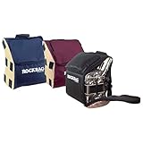 1 Stück Akkordeon Rucksack Tasche Gigbag Deluxe 72 Bass schwarz / beige
