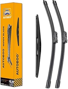 AUTOBOO 26"+20" Windshield Wipers with ...