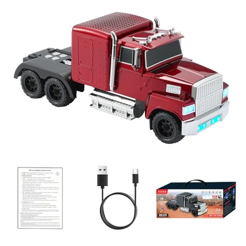 Ws-570 Retro American Truck Model Bluetooth Replica Speaker  Portable Hd Soun...