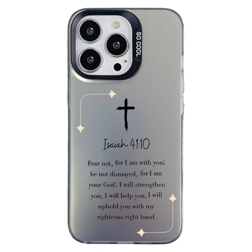 Vyukyio for iPhone 15 Case Christian Bible Verse Isaiah 41:10,