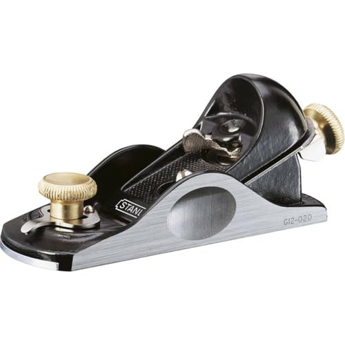 Stanley One Hand Plane No. 9 1/2 (totalmente ajustable, suela y costados rectificados, apertura de mordaza ajustable) 1-12-020