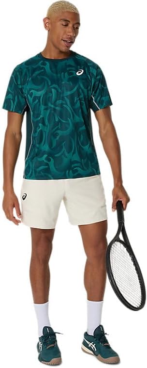 ASICS Men's Game Short Sleeve TOP Tennis Apparel