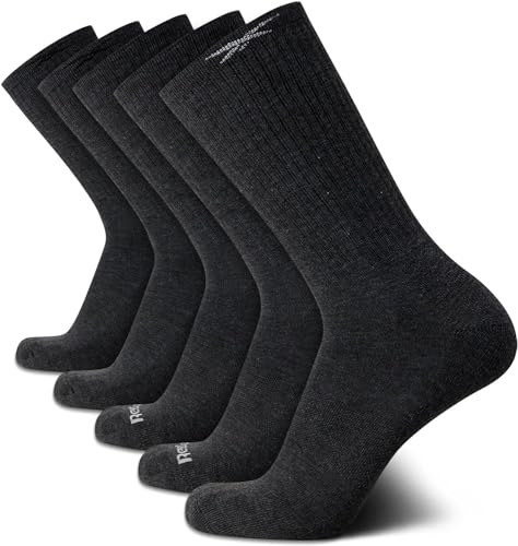 Calcetines Reebok cómodos con amortiguación reforzada pack de 5 unidades para hombre