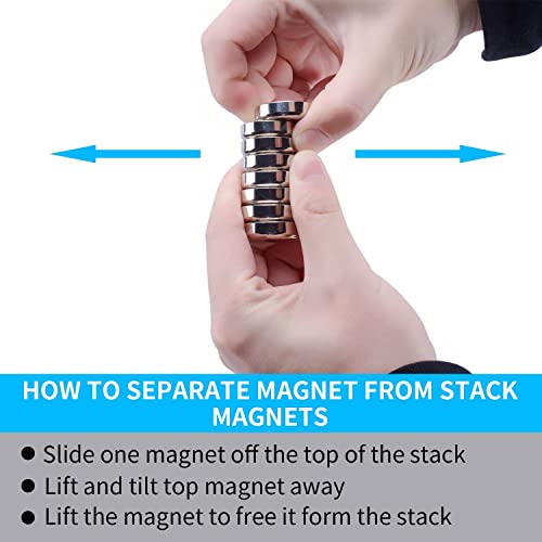 12Pcs Super Strong Neodymium Magnets With Holes, Ring Rare Earth Magnets Heavy Duty,Small Round Base Cup Countersunk Magnets Strong For Kitchen Craft Wood Diy Holding Tools Hanging (16X5 Hole 3.5Mm) #TOP4