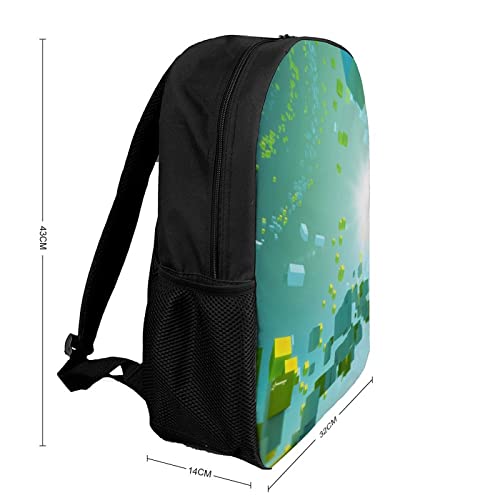 Sac à dos scolaire enfants Cube 17 pouces pour collège