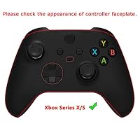 eXtremeRate Front Gehäuse Case für Xbox Series X&S Controller, Vorderseite Hülle faceplate Cover Skin Shell Zubehör für Xbox Core Controller-US-Dollar – Ansicht 2