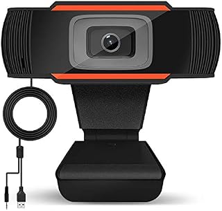 HD Webcams with Microphone, 1280 x 720p Autofocus Video Call Available Pro Streaming