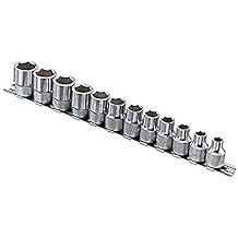 Genius Tools 12 Piece 3/8" Dr. Metric Hand Socket Set GS-312M