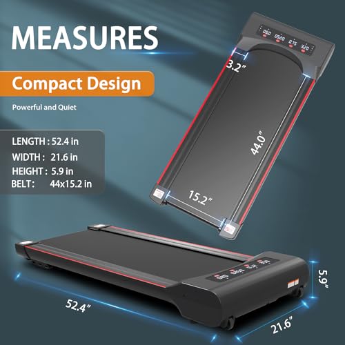 Esteira fora do palco, esteira pequena portátil de 2,5 HP com controle remoto, adequada para uso dom