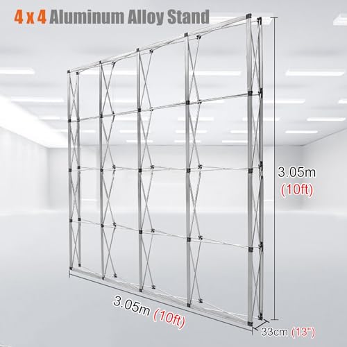 Support Pliable pour Stand d'exposition Pop-up Aluminium 2,3x4,55m - 6