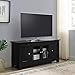 Walker Edison Wood Universal TV Stand with Storage Cabinets for TV's up to 58