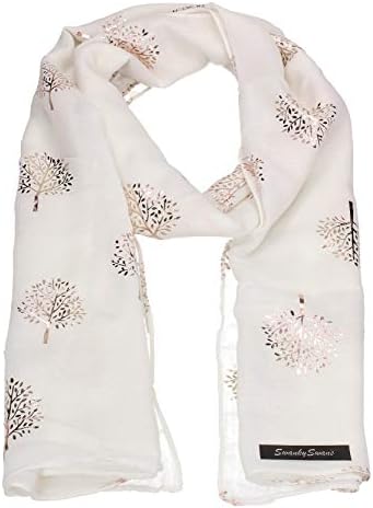 SwankySwans Mulberry Tree Celebrity Designer Scarf Womens Scarf Shawl Wrap Ladies Long Scarf