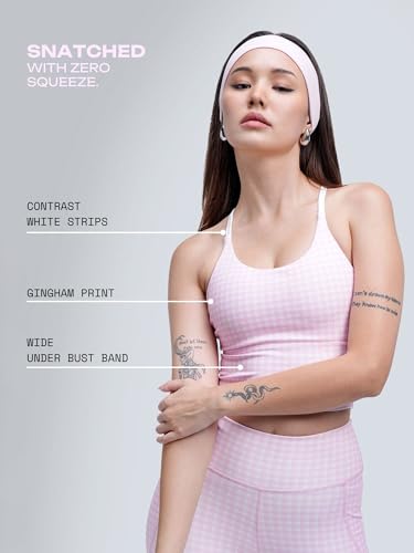 Image of CAVA Cross Back Sports Bra for Women | High Support, Soft Fabric, Wide Underbust Band, Minimal Seams | Activewear for Gym