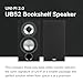 ELAC Uni-Fi 2.0 UB52 Bookshelf Speakers (Pair), Black (UB52-BK)