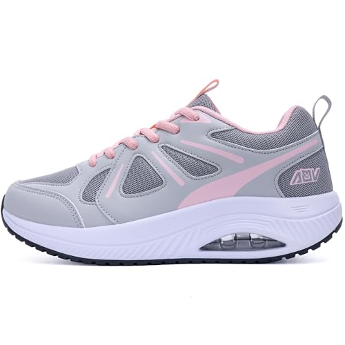 Image of AOV Women Arch Support Walking Shoes Orthotic Sneakers for Plantar Fasciitis Foot and Heel Pain Relief Tennis Shoes