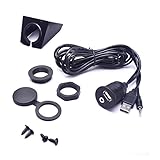 ?Hochgeschwindigkeitsübertragungsleistung? USB-A-Anschluss bietet Hochgeschwindigkeitsdatenübertragung oder Aufladung. Aux 3,5-mm-Stereo-Audioübertragung sorgt für eine hohe Klangqualität.