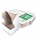 Southern Champion Tray 0977 Premium Clay Coated Kraft Paperboard White Non-Window Lock Corner Bakery Box, 10" Length x 10" Width x 5-1/2" Height (Case of 100)
