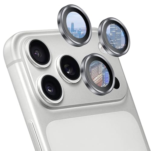 HeeNia iPhone 17 Pro/iPhone 17 Pro Max 5G �Ή� �J�����t�B���� �A���~����+9H�K���X�f�� �����Y�t�B���� �I�o�I�[�o�[�h�~ ���h�~ �p �A�C�t�H�� 17 Pro/Pro Max�J�����ی� �X�N���[���v���e�N�^�[ 