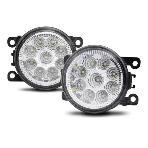 Image of Atmophe Car Front Fog Lights For Fiat For Ducato (250_, 290_) 2006-2023 H11 2 Pieces 30W 3000LM LED Fog Light Assembly Car External Fog Daytime Running Lamp DRL(LH White)