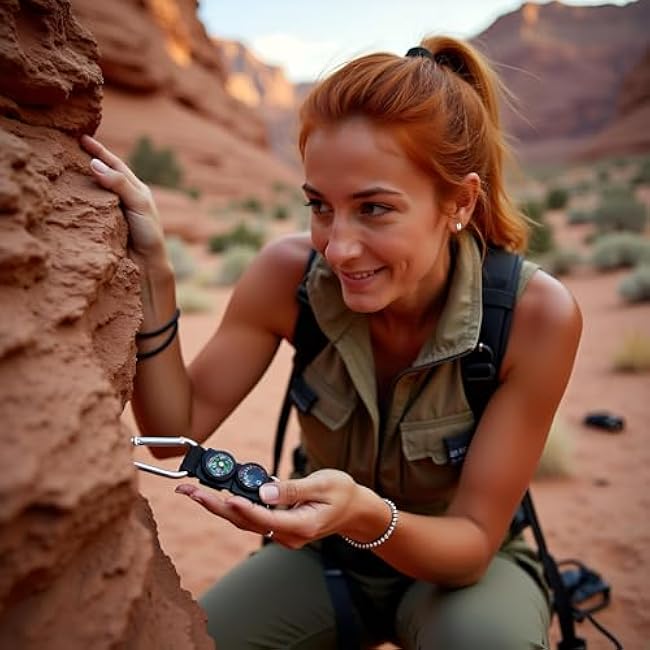 Black Carabiner Key Chain Compass Thermometer Metal Camping Outdoor Gadgets Hiking Survival to Multifunctional O0R8 Mountaineering Sports and Outdoor Recreation Accessories