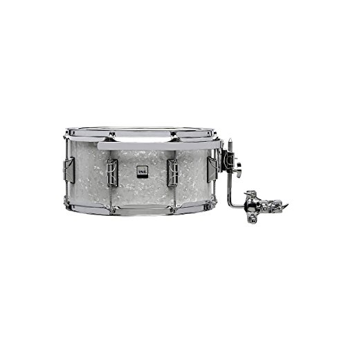 Taye Drums GoKit Birch / Basswood Tom Tom with Mount White Pearl Wrap 14x7