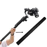 Pręt przedłużający z włókna węglowego, profesjonalny drążek przedłużający stabilizatora Pręt 1/4 "uniwersalny monopod Kompatybilny z DJI Ronin S/Ronin SC/OSMO Mobile 3 / Żuraw ZHIYUN 2 V2