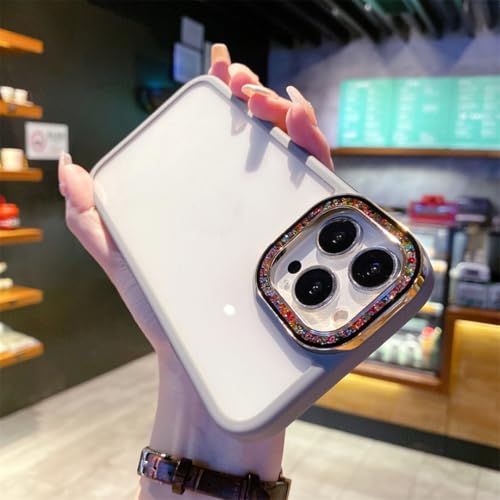 Coque transparente iPhone 15 Pro Max pailletée pour briller au quotidien