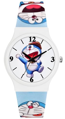 Image of Acnos Character Kid's Happy Colorful Water-Resistant Durable Watch for Boys Kids Boy with Fun Designs Adjustable Strap Positive Messages Watch for Kids