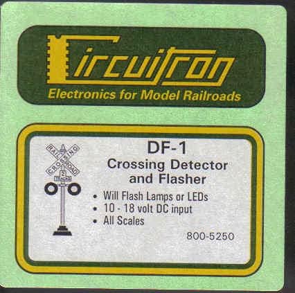 Circuitron CIR5250 DF-1 Crossing Detector & Flasher