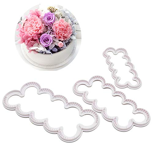 Fondant Icing Tool, 9Pcs Roses Carnations Peony 3D Petal Cake Cutter Flower Diy Baking Accessories #TOP2