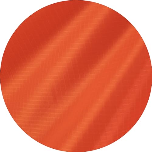 emma kites Orange Ripstop Nylon Fabric 40 Denier, Precut Piece 3-Yard: 60"x108", Ultra-Light Airtight Water Resistant Tear Proof, for Kite Flag Stuff Sack Bag Inflatable Pack Cover