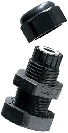 Ancor 765000 Marine Grade Electrical Wire Seal (Round Cable, 10 to 2-Gauge, .24-.47 Cable Range, UV Black) Model: 765000