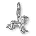 Melina Damen-Charm Anhänger Baby krabbelt 925 Sterling Silber 1800230