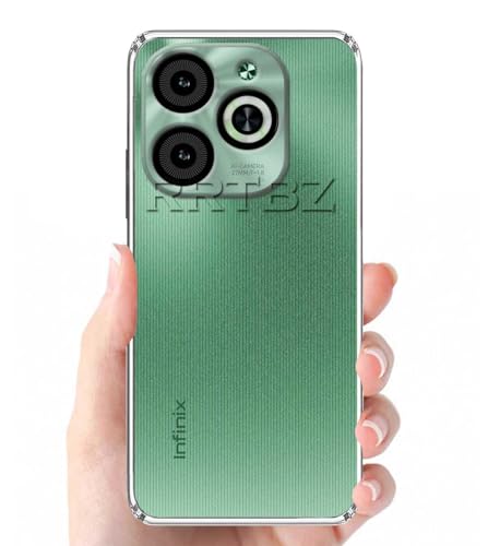 Image of Soft Silicone TPU Back Cover Compatible with Infinix Smart 8 HD