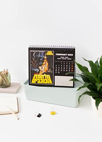 Official Star Wars Calendar 2023 - Desktop Calendar 2023 - 7 x 8 inches / 18 x 20 cm - Star Wars Desk Calendar 2023 - 12 Month 2023 Planner - Star Wars Gifts