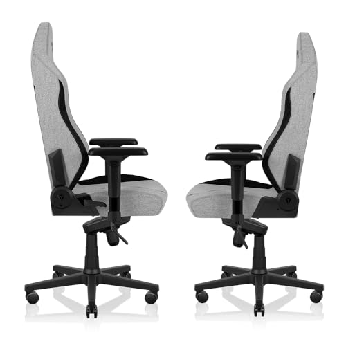 Secretlab Titan Evo Lite in Cookies & Cream SoftWeave Gaming Chair - Reclining - Ergonomic & Heavy Duty Computer Chair with 4D Armrests & Lumbar Support - Light Grey - Image 4