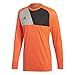 adidas Mens Soccer assita 17 Goalkeeper Jersey, Solar Red/Stone/Black, Medium