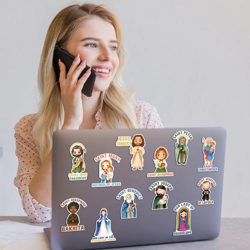 Set de 30 imanes decorativos religiosos católicos miniatura 6