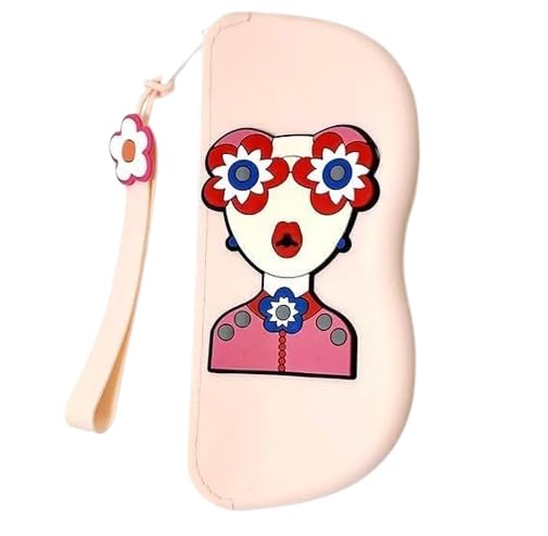 Cute Silicone Sunglass Case with Zipper & Wrist Strap – Soft Protective Glasses Holder for Women, Men & Kids | Shockproof, Waterproof Eyeglass Pouch with Cleaning Cloth | Travel & Everyday Use-image-13