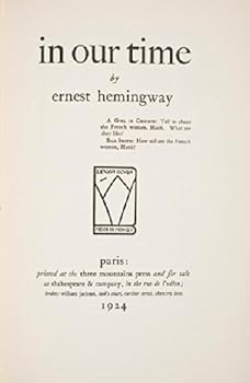 Hardcover A bibliography of the works of Ernest Hemingway. Book