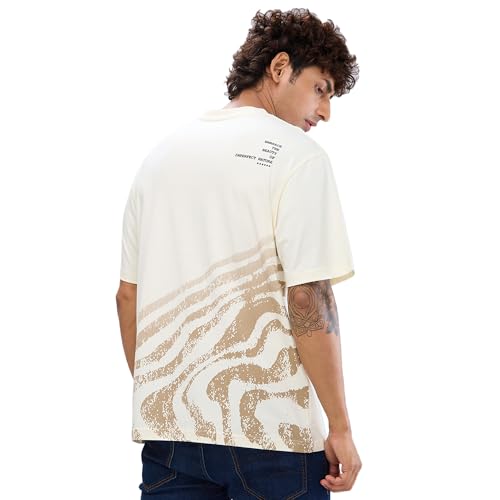 Image of Spykar Men's Comfort Fit Round Neck Half Sleeve Solid Casual T-Shirt