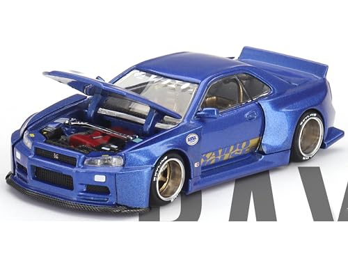 Kaido House Nissan Skyline GT-R R34 Kaido Works Shinjuku V2 miniatura 2