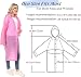YingErTool 2 Stück Regenponchos Regenjacke Regenmantel für Damen Herren, EVA Regenbekleidung Regencape Wasserdicht für Wandern Radfahren Camping und Reisen