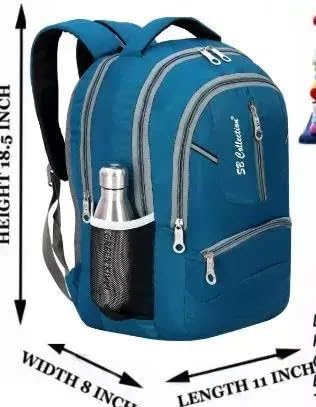 Image of EXPANDABLE Bag Boutique's Large 35 L Casual Waterproof Laptop Bag|1