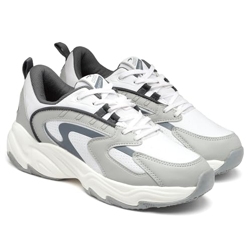 Image of ASIAN Men DOMINATOR-01 Sports and Casual Wear Running Shoe with Laces, Lightweight and Comfortable Shoes for Men & Boys, Ideal for Jogging, Gym, Sports, Daily Use, and Durable for All-Day Comfort